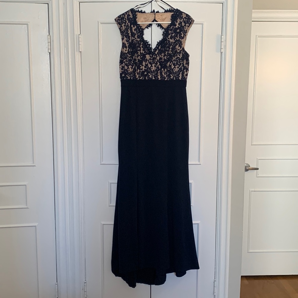 Navy mermaid dress